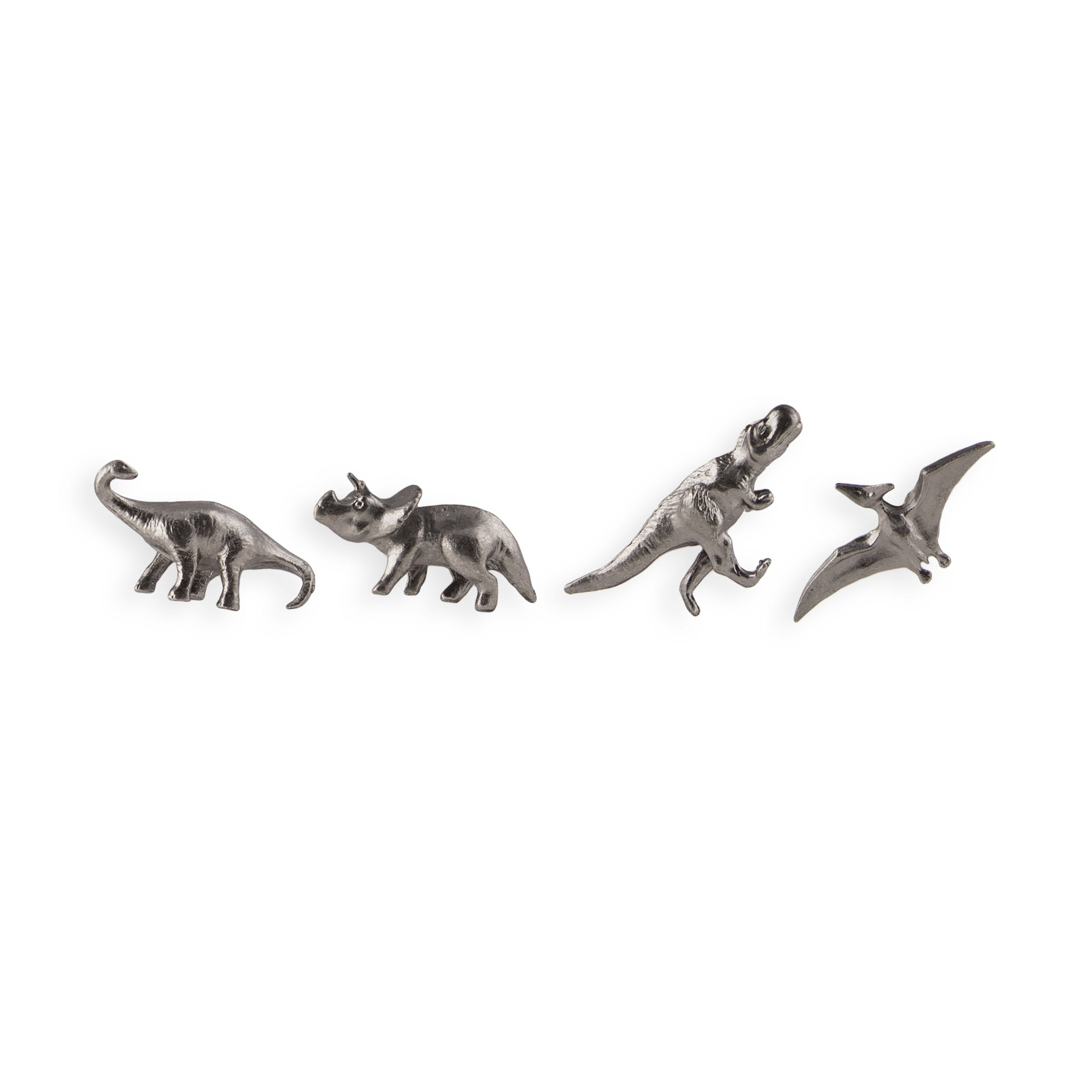 cast metal dinosaur magnets