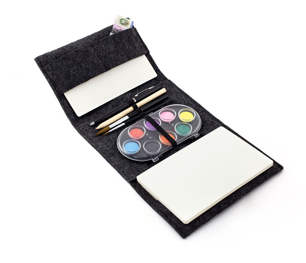 Modera Art Supplies: brush holder/bag/plastic paint palette