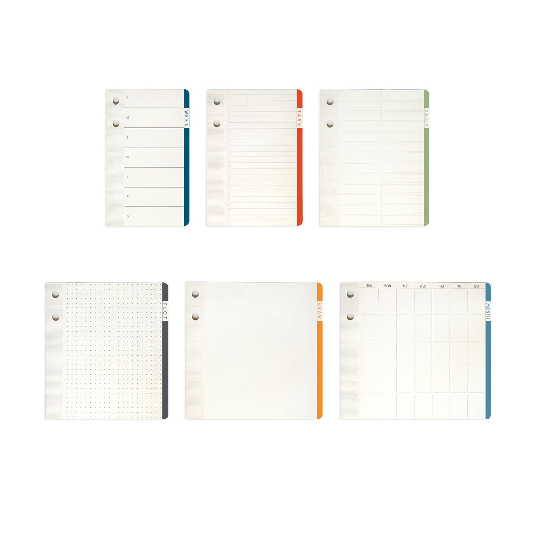 jOTBLOCK stacked pads portable planner set – three by three seattle